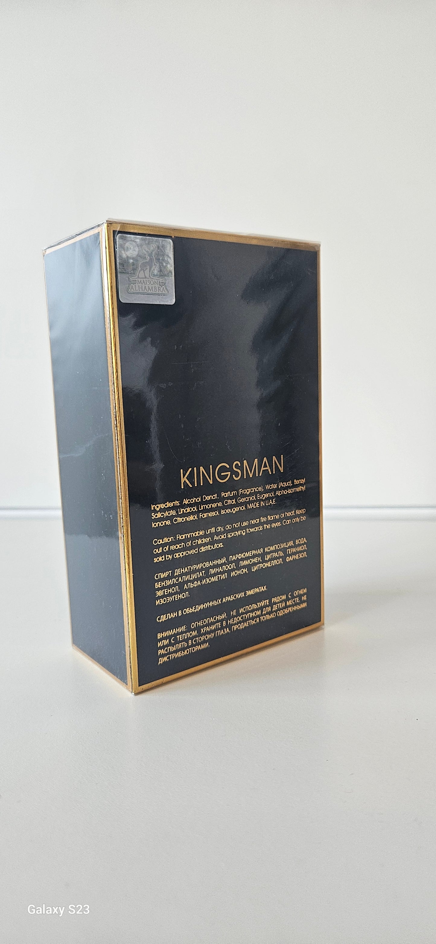 heren parfum Kingsman