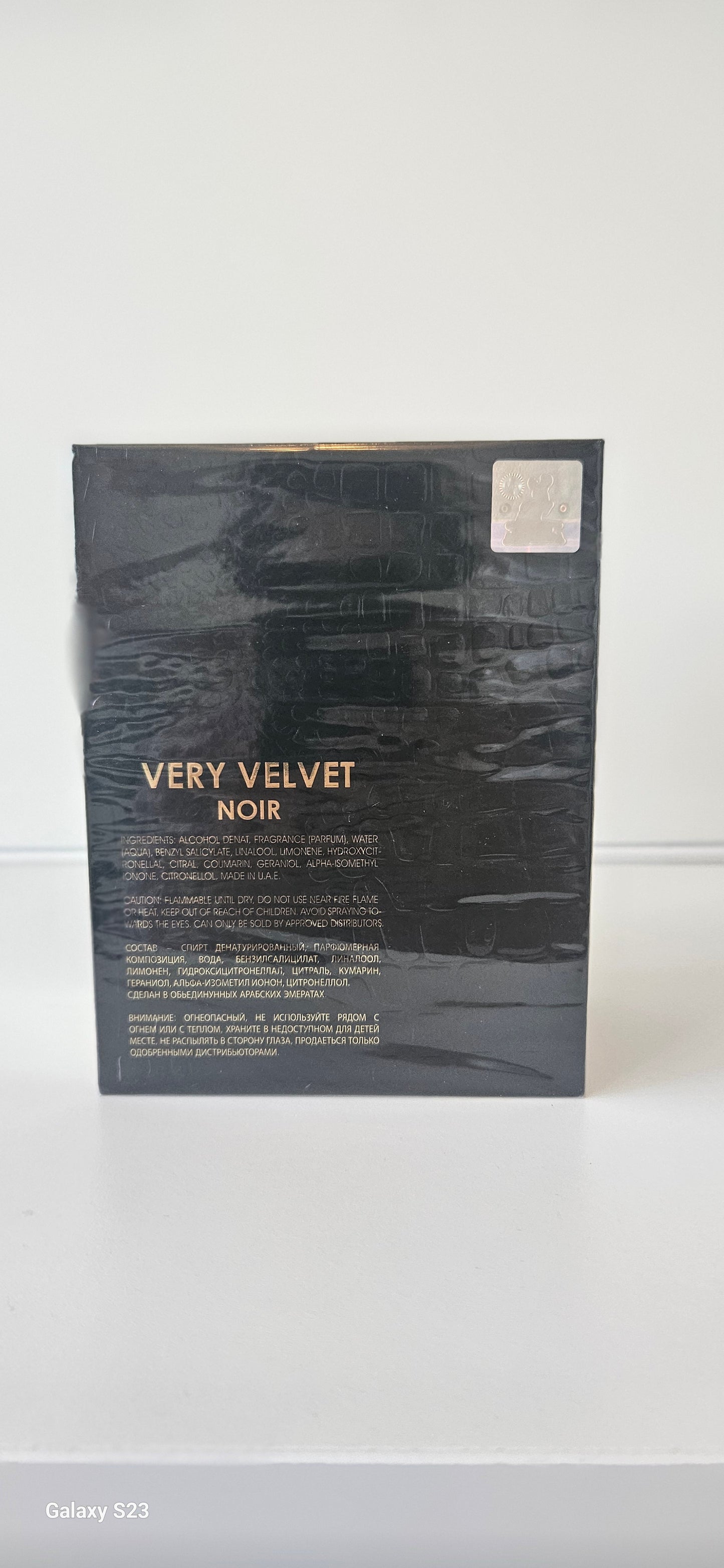 dames parfum verry velvet 100ml
