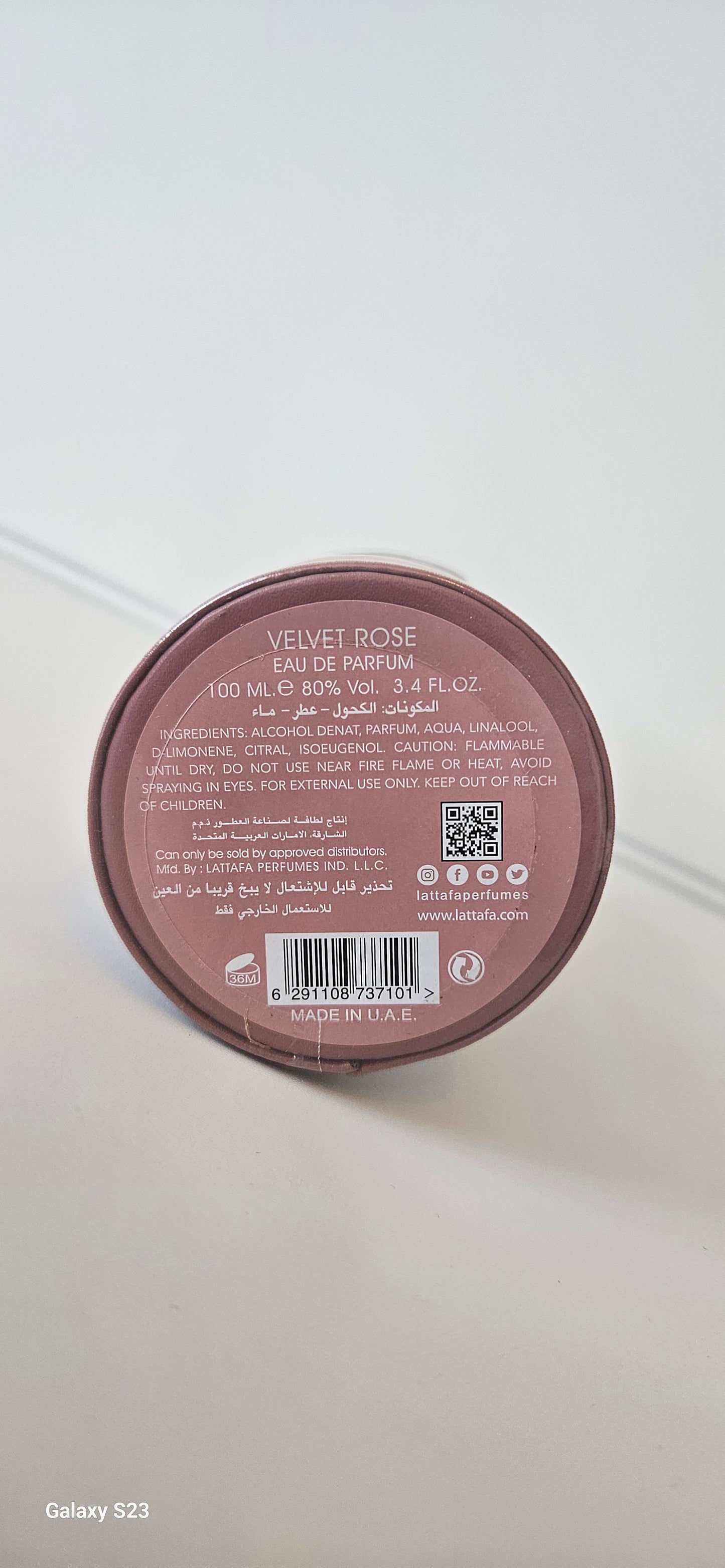 dames parfum velvet rose