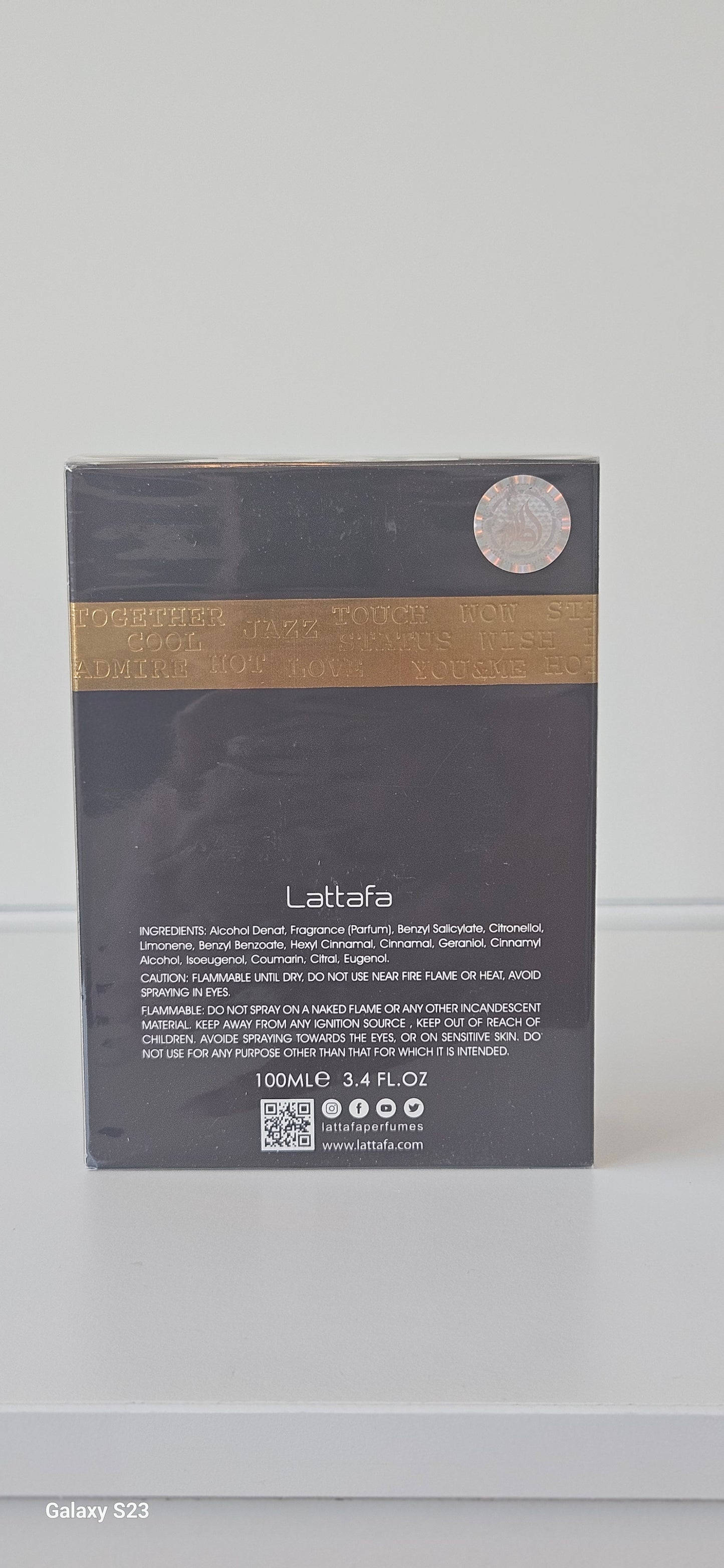 heren parfum RAMZ LATAFA