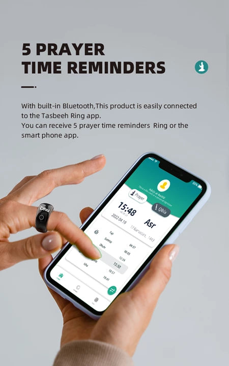 Tasbeeh smart ring